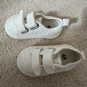 H&M Kids Cream Floral Sneakers